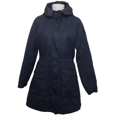 Parka (Bleu) de Signal Coton, Polyamide, Polyester