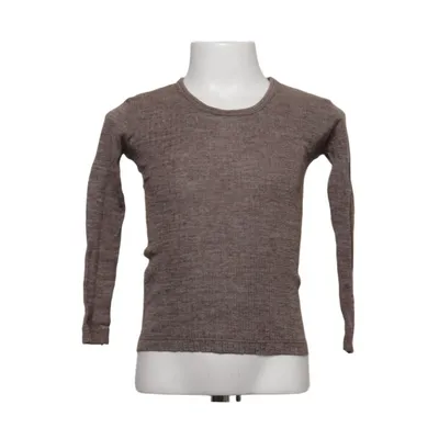 T-shirt à manches longues (Marron) de Cosilana Coton, Laine