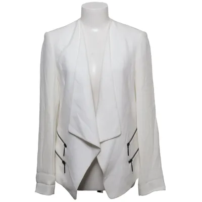 Blazer (Wit) van Zelda Acetaat, Viscose