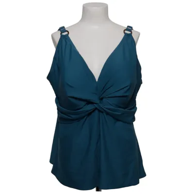 Maillot de bain une pièce (Bleu) de Ulla Popken Élasthane, Polyamide