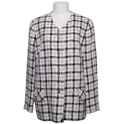 Blazer (White, Black, Multicolored) from Eugen Klein Cotton, Polyamide, Polyester, Viscose