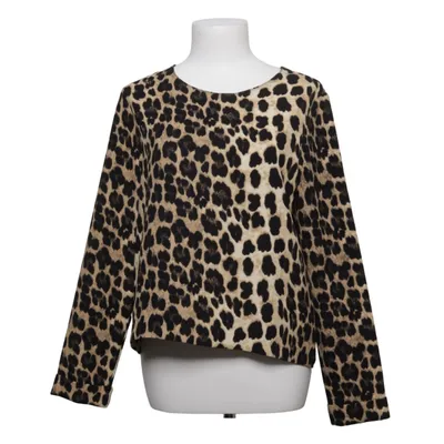 Blouse (Beige, Noir) de Zara Basic Collection