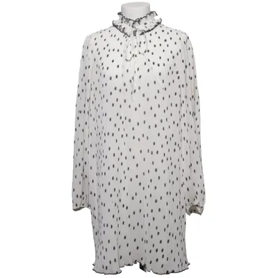 Robe (Blanc, Noir) de Ganni Polyester recyclé
