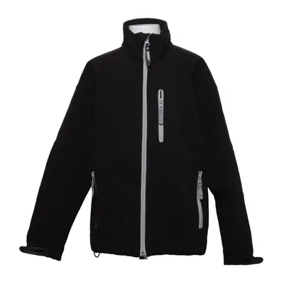 Softshell jacket (Black) from Grizzly Elastane, Polyester