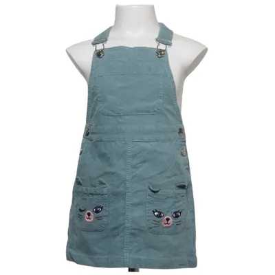 Latzkleid (Grün) von Lindex Kids Baumwolle, Elasthan