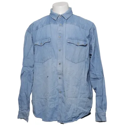 Chemise en jean (Bleu) de The Earth Collection Coton