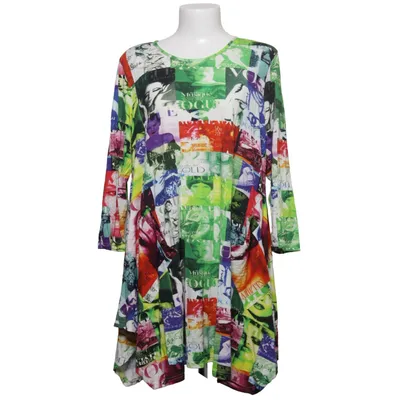 Dress (Multicolored) from Leins' Elastane, Polyester, Viscose