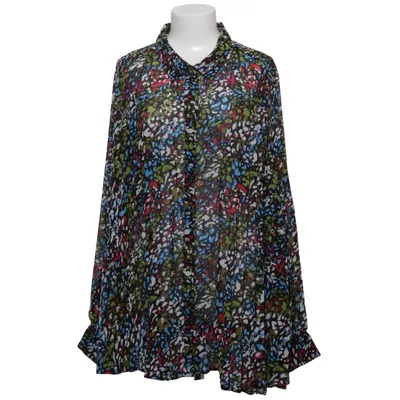 Blus (Svart, Flerfärgad) från Fransa Polyester