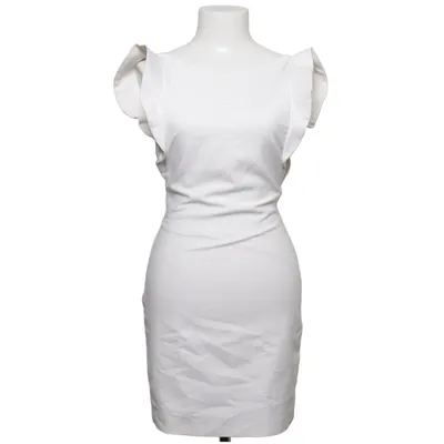 Jurk (Wit) van Zara Trafaluc Katoen, Elastaan, Polyester