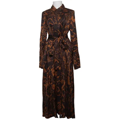 Shirt dress (Brown, Orange) from COS Viscose