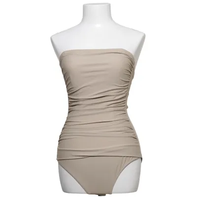 Baddräkt (Beige) från Scampi Elastan, Återvunnen polyester