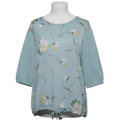 Bluse (Grün, Mehrfarbig) von Le Comte Elasthan, Polyester, Viskose