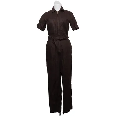 Jumpsuit (Bruin) van Massimo Dutti Linnen