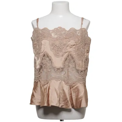 Pyjamastop (Beige) fra H&M Edition Polyester, Viscose