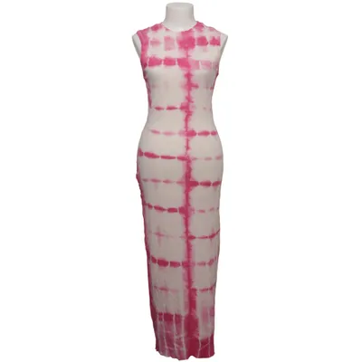 Maxi jurk (Roze, Wit) van The Elder Statesman Kasjmier, Katoen