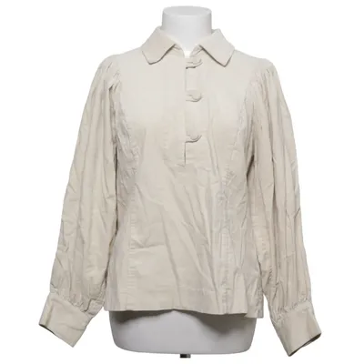 Blouse (Beige) van Antik Batik Katoen, Elastaan