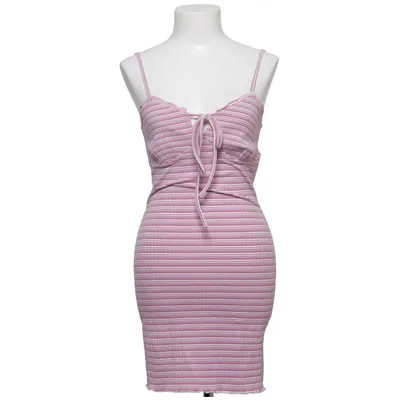 Klänning (Rosa, Vit) från Nordictex Elastan, Polyester, Viskos