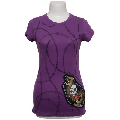 T-shirt (Purple) from Ed Hardy