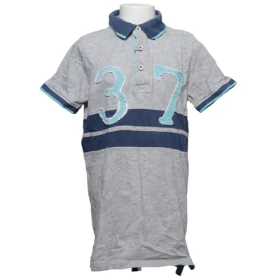 Polotrøje (Grå, Blå) fra Zara Boys Collection Bomuld, Viscose