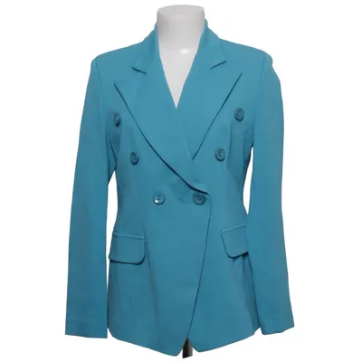 Blazer (Turquoise) from Sem Per Lei Elastane, Polyamide, Viscose