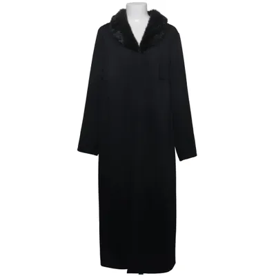 Manteau (Noir) de Connected Polyester