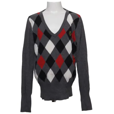 Pullover (Grå, Vit, Röd) från Heart Quake Bomull