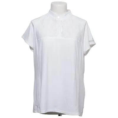 Top (White) from Equipage Elastane, Polyamide, Polyester