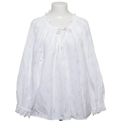 Bluse (Hvid) fra H&M Bomuld, Polyester