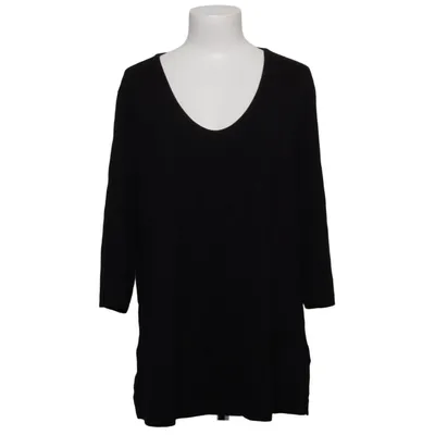 Lange mouwen shirt (Zwart) van Selection by Ulla Popken