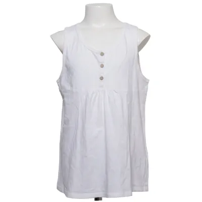 Débardeur (Blanc) de Cyrillus Coton, Lin