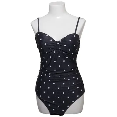Maillot de bain une pièce (Noir, Blanc) de Vive Maria Élasthane, Polyester