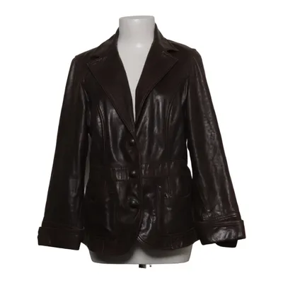 Läderkavaj (Brun) från Bonita Skinn, Polyester