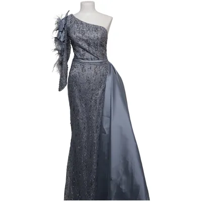 Avondjurk (Blauw) van Kenzel Polyester