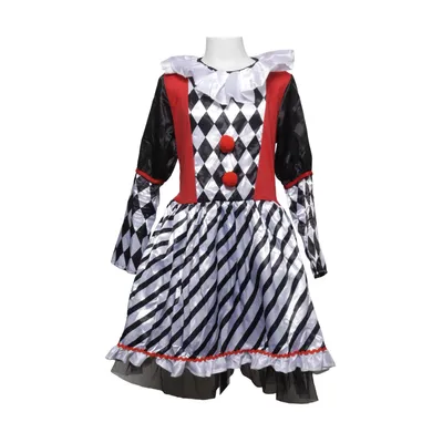 Maskeradkläder (Svart, Vit, Röd) från Funidelia Polyester