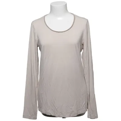 Lange mouwen shirt (Beige) van Le Tricot Perugia Kasjmier, Elastaan, Zijde, Viscose, Wol
