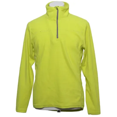 Fleece trui (Geel) van Line One Polyester