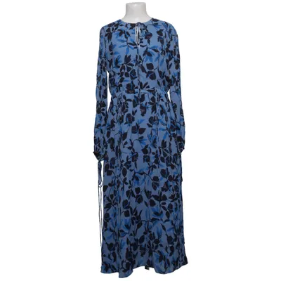 Kleid (Blau, Schwarz) von Hugo Boss Cupro, Polyester, Viskose