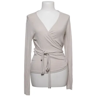 Wrap top (Beige) from Lager 157 Elastane, Viscose