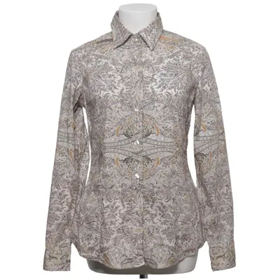 Shirt (Beige, Multicolored) from Etro Milano Cotton, Elastane