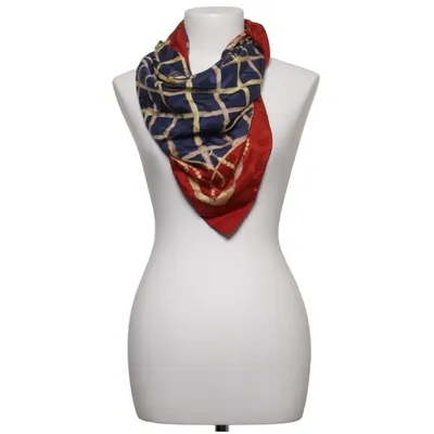 Scarf (Röd, Blå, Guldfärgad) från Rodebjer Silke