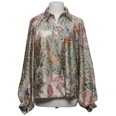 Blouse (Beige, Meerkleurig) van QNUZ Polyester
