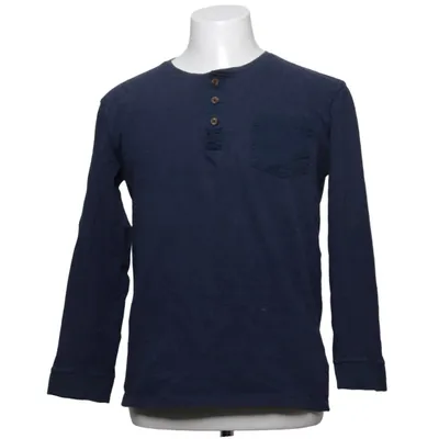 Henley shirt (Blauw) van Man by Tchibo Katoen