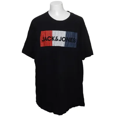 T-shirt (Black) from Jack & Jones Cotton