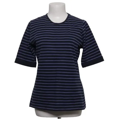 T-shirt (Bleu, Noir) de Machine Coton, Élasthane