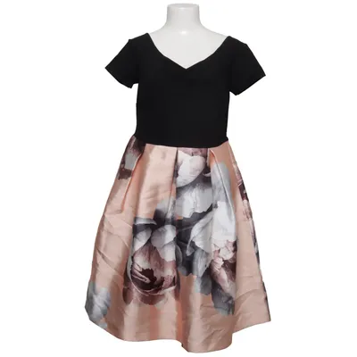 Jurk (Zwart, Roze, Meerkleurig) van Anna Field Elastaan, Polyester, Viscose