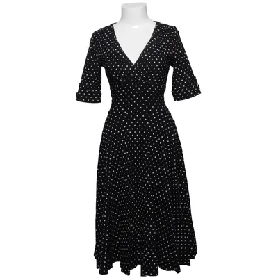 Klänning (Svart, Vit, Flerfärgad) från Unique Vintage Bomull, Elastan, Polyamid