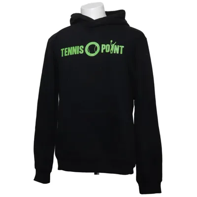 Huvtröja (Svart) från Tennis Point Bomull, Polyester