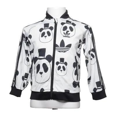 Träningsjacka (Vit, Svart, Flerfärgad) från Adidas Mini Rodini Återvunnen polyester