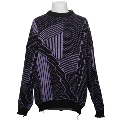 Sweater (Black, Multicolored) from Vogue Acrylic