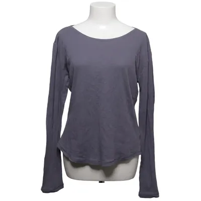 Long sleeve T-shirt (Blue) from Edblad Cashmere, Cotton